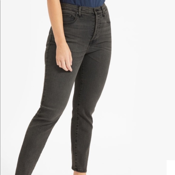 Everlane Denim - Everlane High-Rise Cigarette Jean 25 ankle